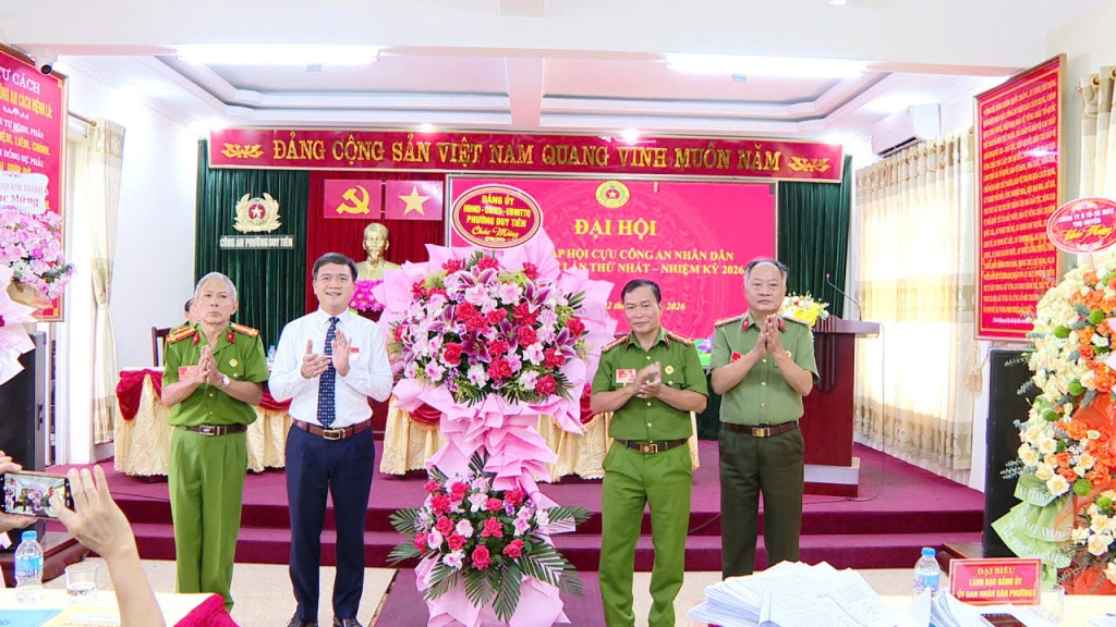 Ninh Bình: Thành lập Hội Cựu CAND phường Duy Tiên, nhiệm kỳ 2026 - 2030