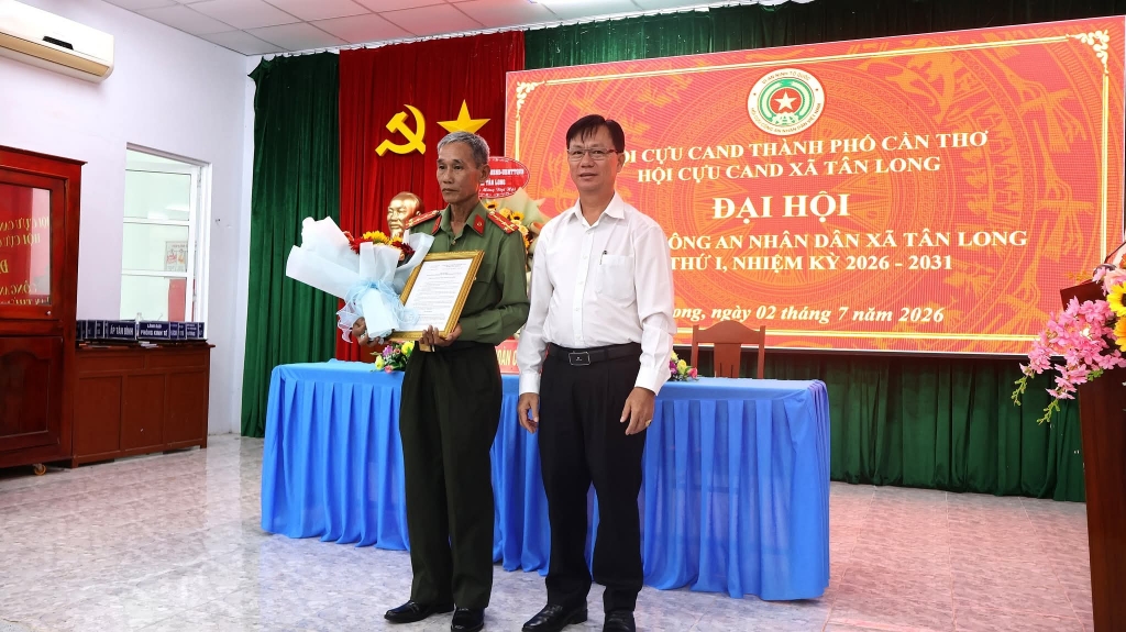 Cần Thơ: Thành lập Hội Cựu CAND xã Tân Long, nhiệm kỳ 2026 - 2031