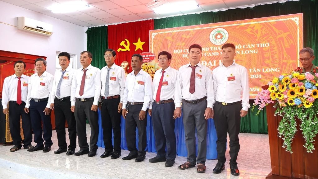 Cần Thơ: Thành lập Hội Cựu CAND xã Tân Long, nhiệm kỳ 2026 - 2031