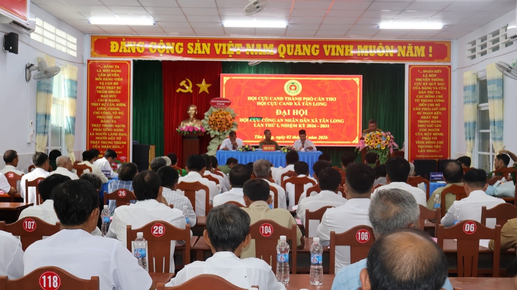 Cần Thơ: Thành lập Hội Cựu CAND xã Tân Long, nhiệm kỳ 2026 - 2031