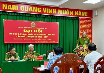 Cần Thơ: Thành lập Hội Cựu CAND phường Long Mỹ, nhiệm kỳ 2026 - 2031