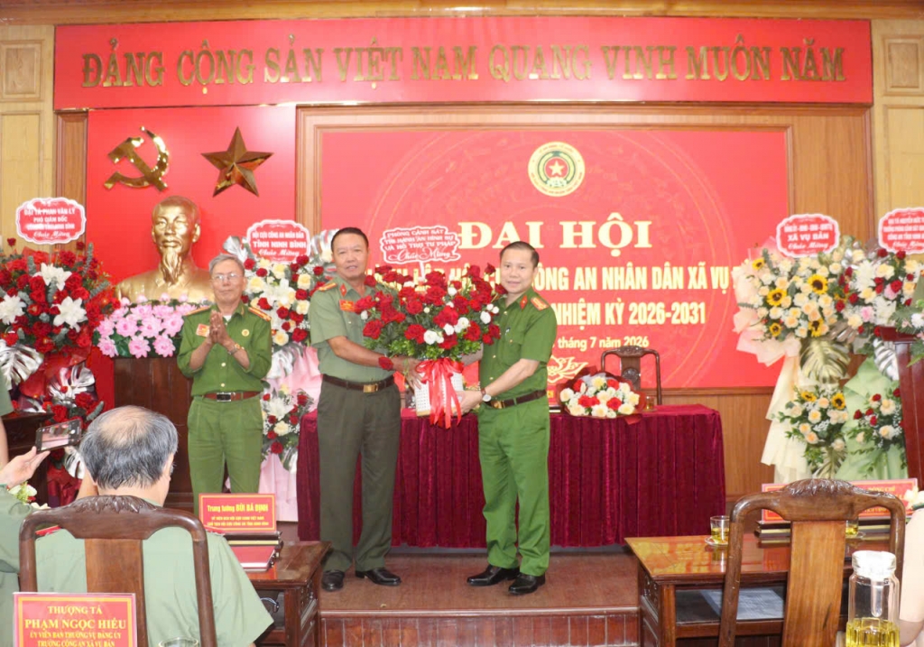 Ninh Bình: Thành lập Hội Cựu CAND xã Vụ Bản, nhiệm kỳ 2026 - 2031