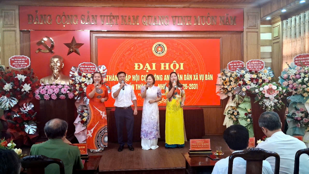 Ninh Bình: Thành lập Hội Cựu CAND xã Vụ Bản, nhiệm kỳ 2026 - 2031