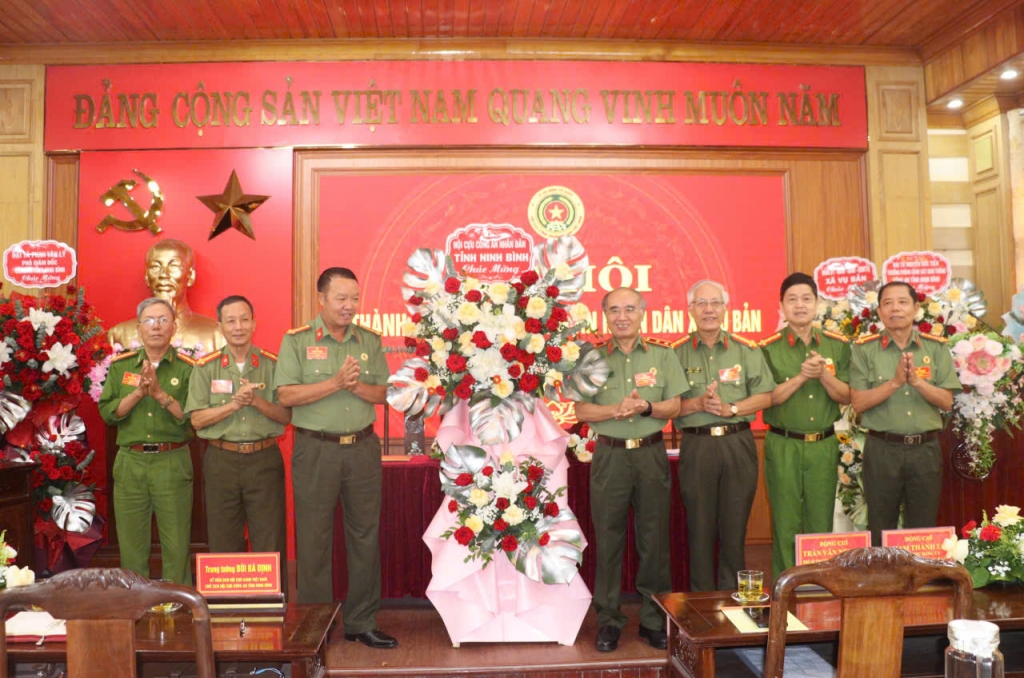 Ninh Bình: Thành lập Hội Cựu CAND xã Vụ Bản, nhiệm kỳ 2026 - 2031