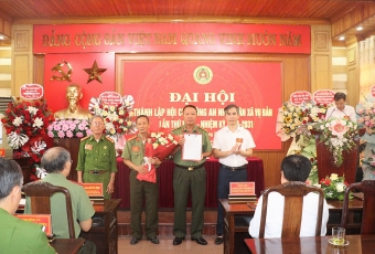 Ninh Bình: Thành lập Hội Cựu CAND xã Vụ Bản, nhiệm kỳ 2026 - 2031
