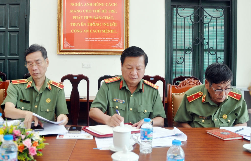 Ban Thường vụ Hội Cựu CAND Việt Nam: Định hướng chiến lược và chuẩn bị cho nhiệm kỳ mới