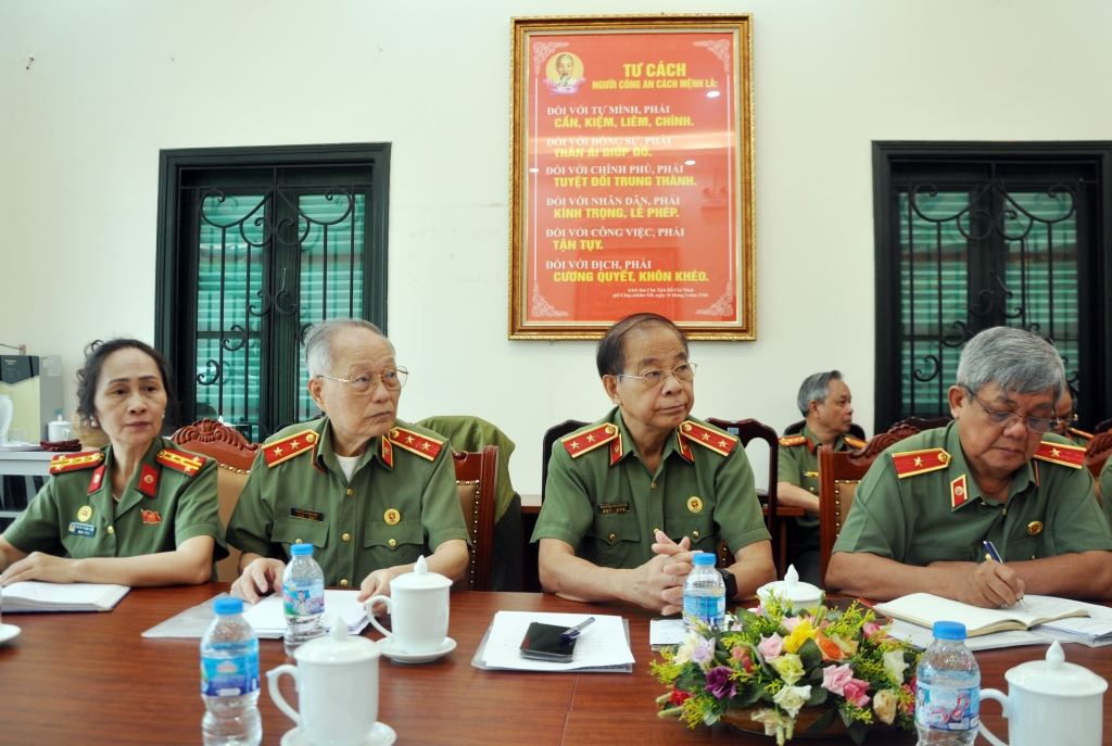 Ban Thường vụ Hội Cựu CAND Việt Nam: Định hướng chiến lược và chuẩn bị cho nhiệm kỳ mới