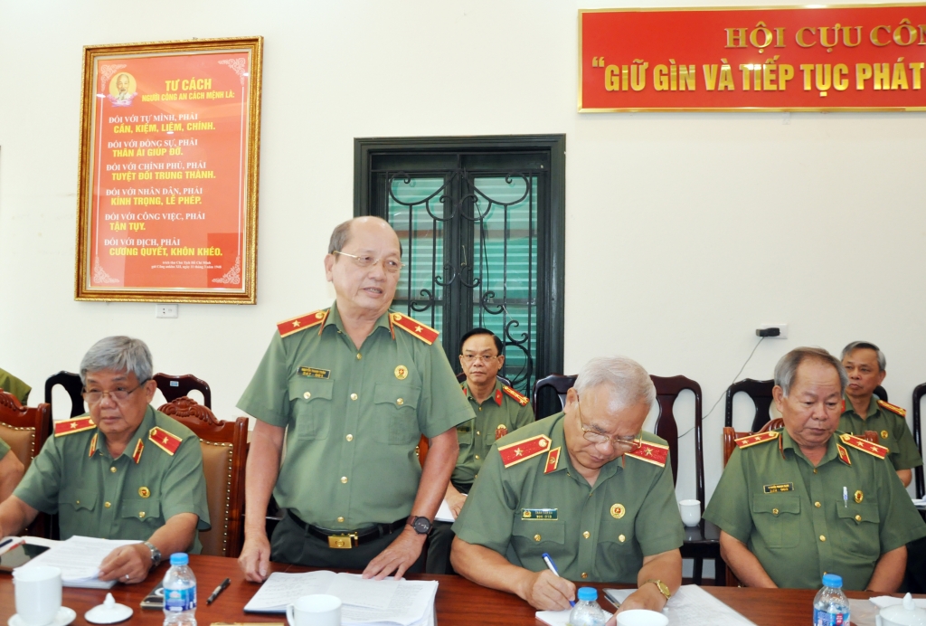 Ban Thường vụ Hội Cựu CAND Việt Nam: Định hướng chiến lược và chuẩn bị cho nhiệm kỳ mới