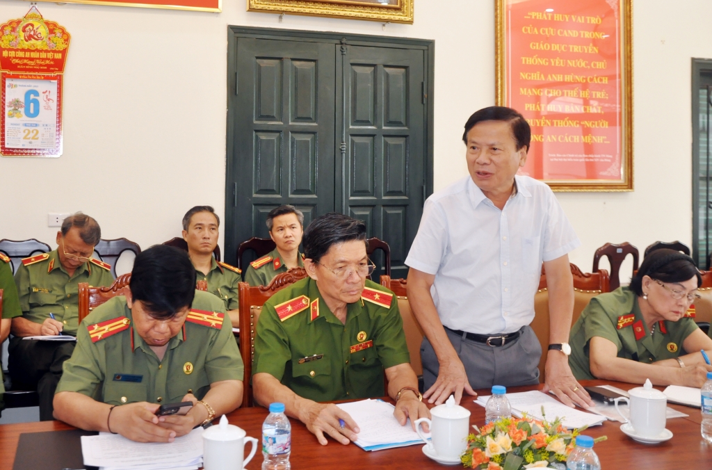Ban Thường vụ Hội Cựu CAND Việt Nam: Định hướng chiến lược và chuẩn bị cho nhiệm kỳ mới