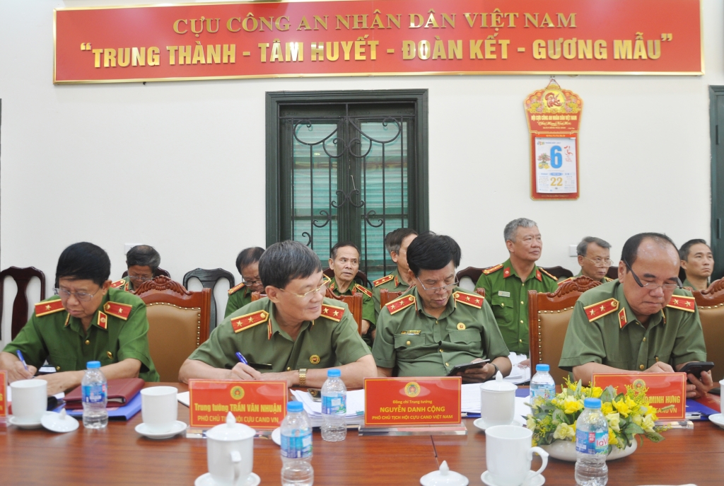Ban Thường vụ Hội Cựu CAND Việt Nam: Định hướng chiến lược và chuẩn bị cho nhiệm kỳ mới