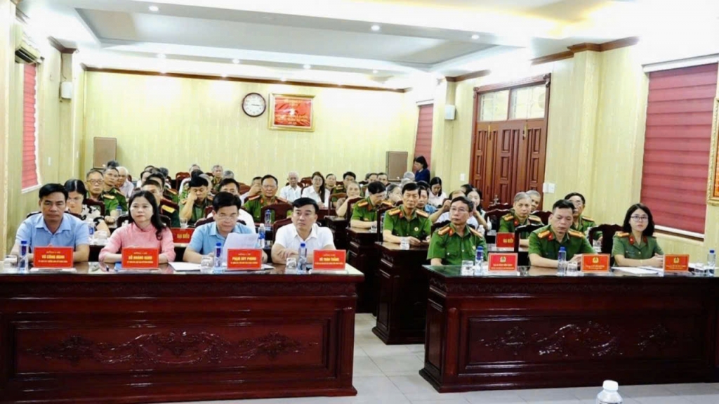 Ninh Bình: Thành lập Hội Cựu CAND phường Tam Điệp, nhiệm kỳ 2026 - 2030