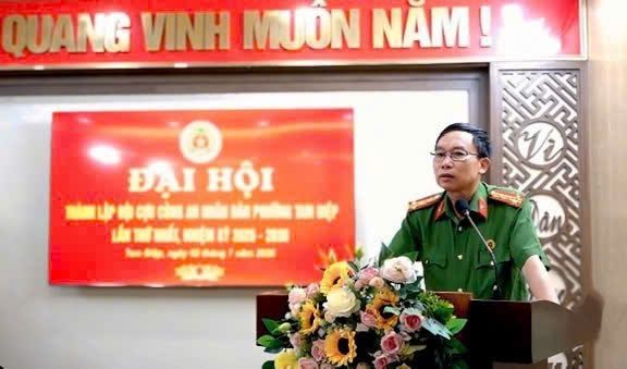 Ninh Bình: Thành lập Hội Cựu CAND phường Tam Điệp, nhiệm kỳ 2026 - 2030