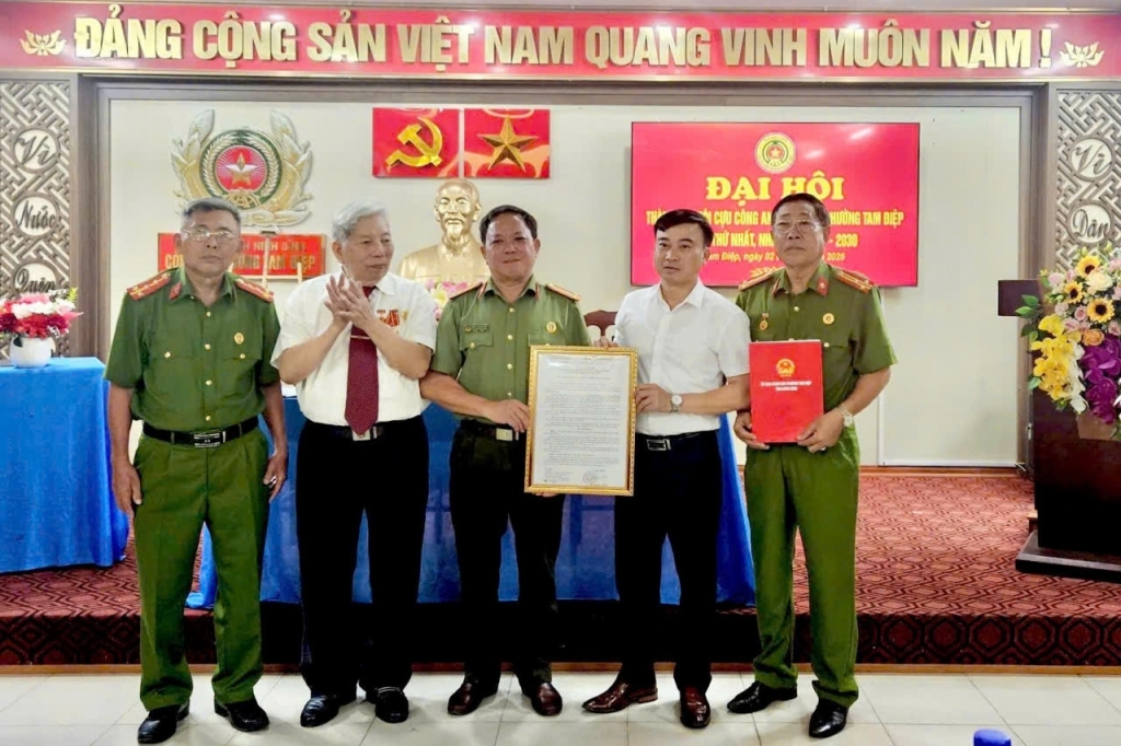 Ninh Bình: Thành lập Hội Cựu CAND phường Tam Điệp, nhiệm kỳ 2026 - 2030