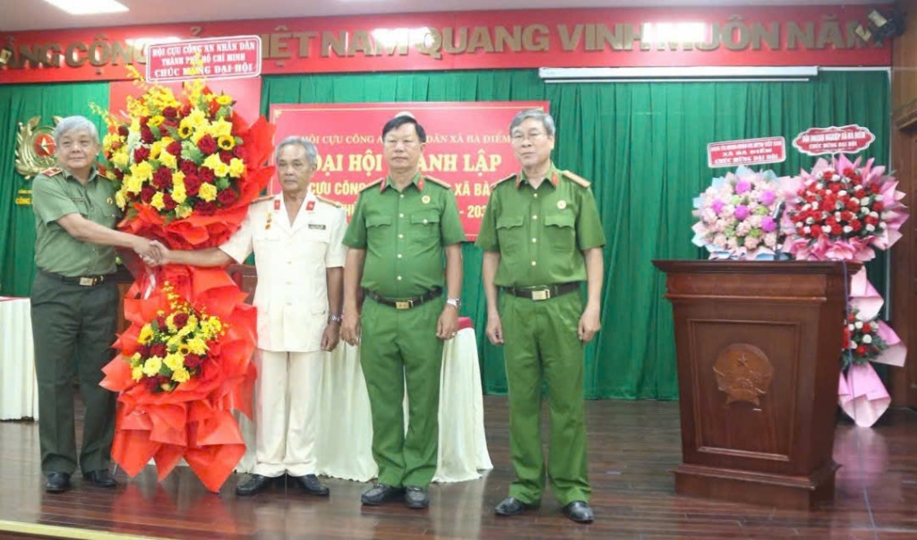 TP.HCM: Thành lập Hội Cựu CAND xã Bà Điểm, nhiệm kỳ 2026 - 2031