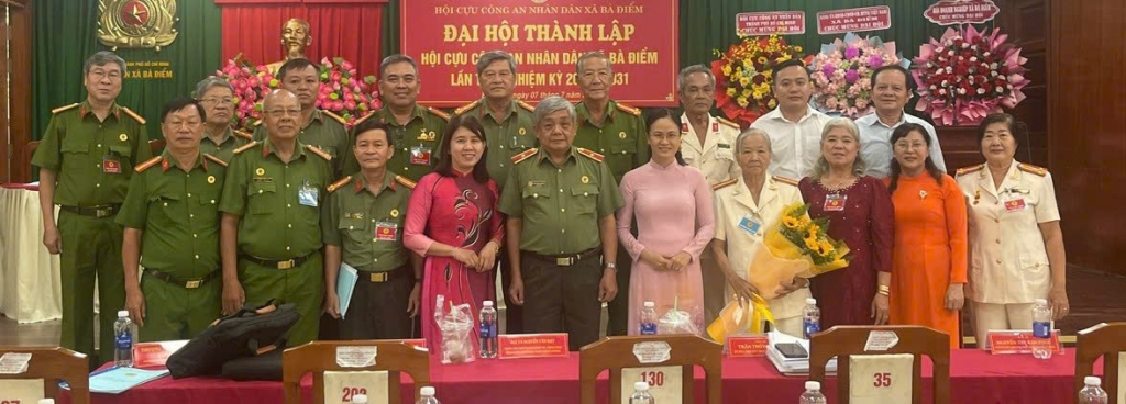 TP.HCM: Thành lập Hội Cựu CAND xã Bà Điểm, nhiệm kỳ 2026 - 2031