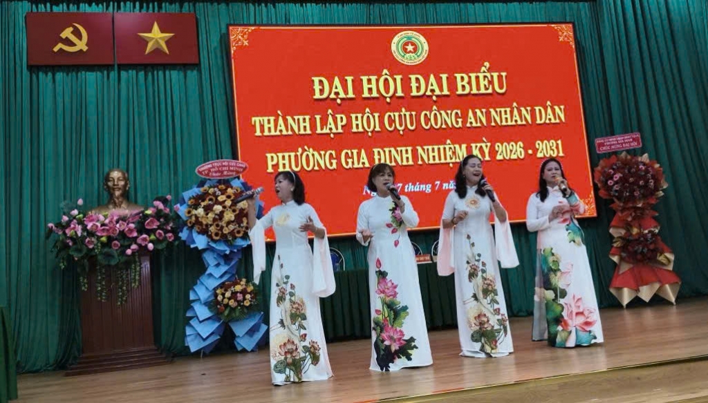 TP.HCM: Thành lập Hội Cựu CAND phường Gia Định, nhiệm kỳ 2026 - 2031