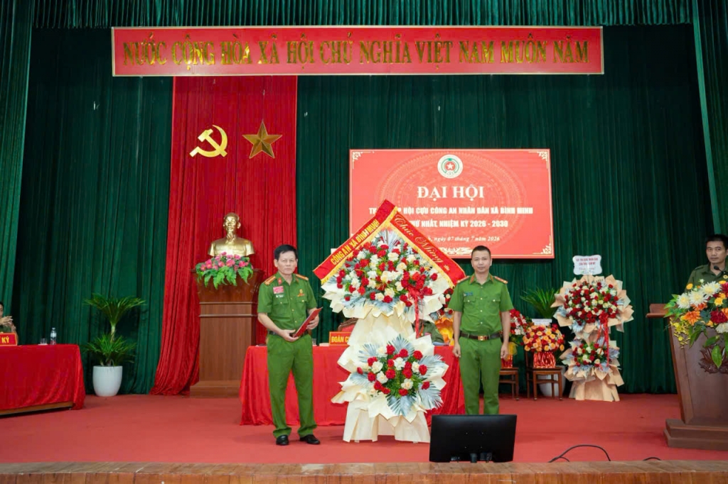 Ninh Bình: Thành lập Hội Cựu CAND xã Bình Minh, nhiệm kỳ 2026 - 2030