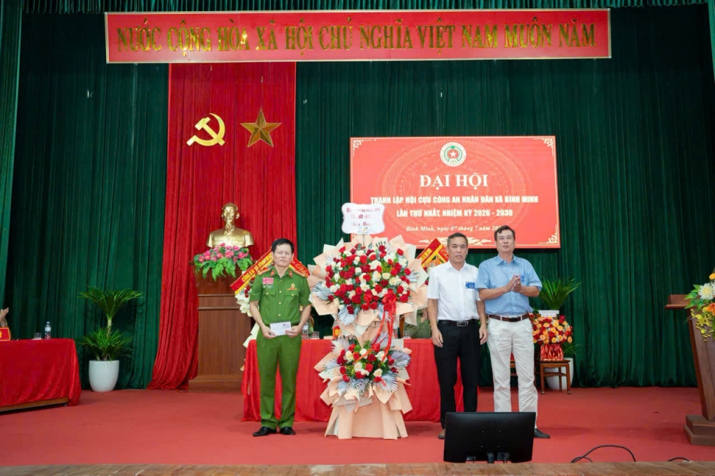 Ninh Bình: Thành lập Hội Cựu CAND xã Bình Minh, nhiệm kỳ 2026 - 2030