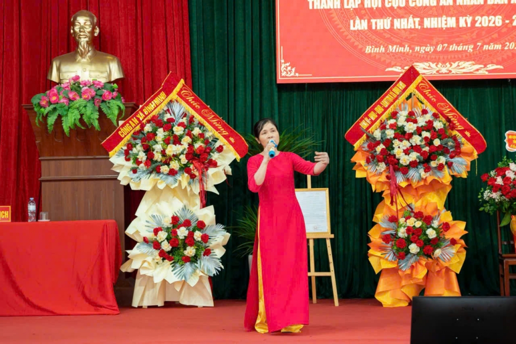 Ninh Bình: Thành lập Hội Cựu CAND xã Bình Minh, nhiệm kỳ 2026 - 2030