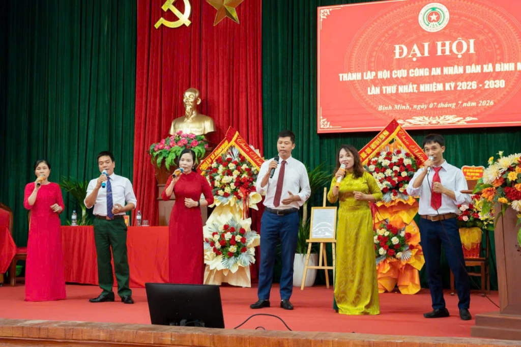 Ninh Bình: Thành lập Hội Cựu CAND xã Bình Minh, nhiệm kỳ 2026 - 2030