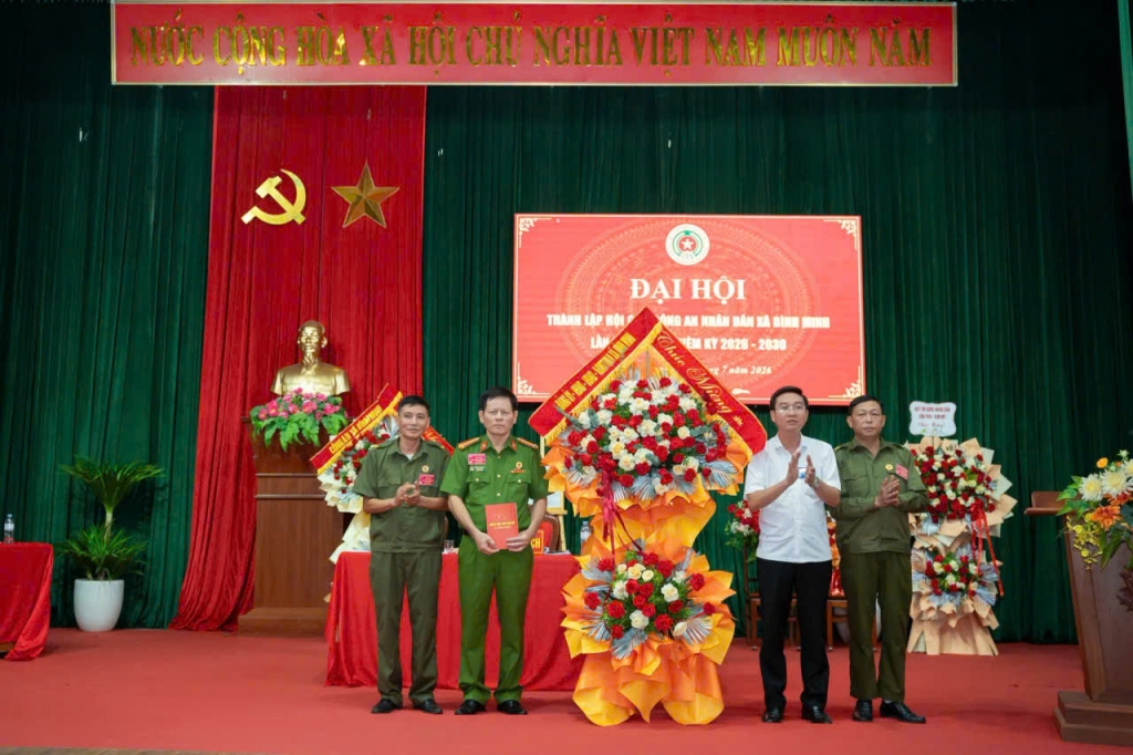 Ninh Bình: Thành lập Hội Cựu CAND xã Bình Minh, nhiệm kỳ 2026 - 2030