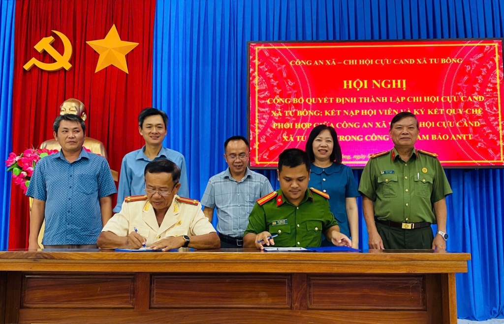 Khánh Hòa: Thành lập Chi hội Cựu CAND xã Tu Bông
