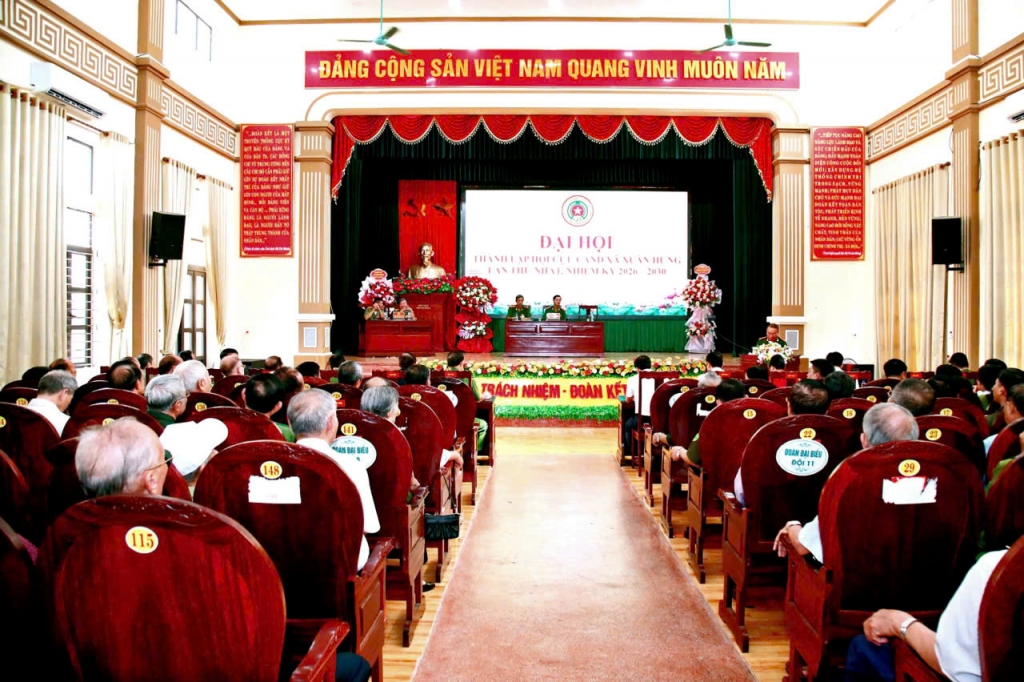 Ninh Bình: Thành lập Hội Cựu CAND xã Xuân Hưng, nhiệm kỳ 2026 - 2030