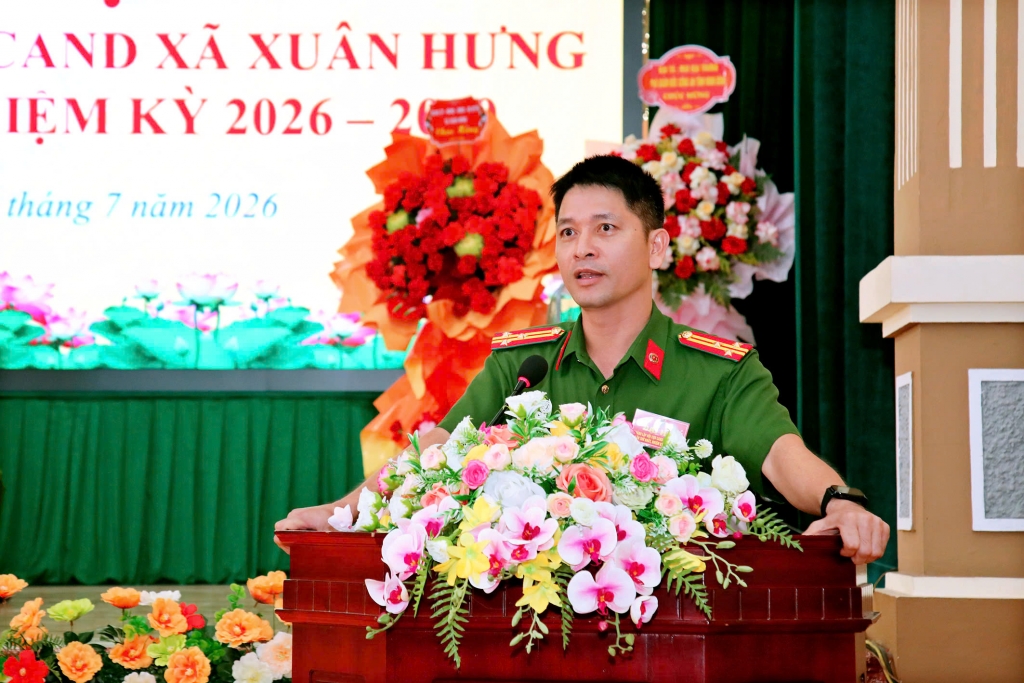 Ninh Bình: Thành lập Hội Cựu CAND xã Xuân Hưng, nhiệm kỳ 2026 - 2030