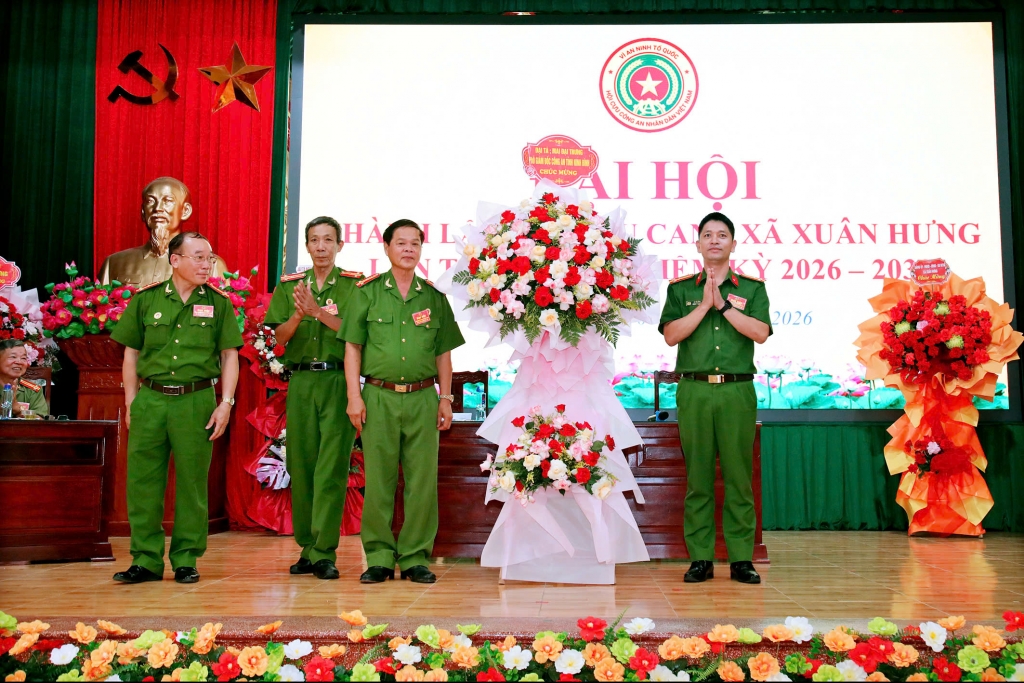 Ninh Bình: Thành lập Hội Cựu CAND xã Xuân Hưng, nhiệm kỳ 2026 - 2030