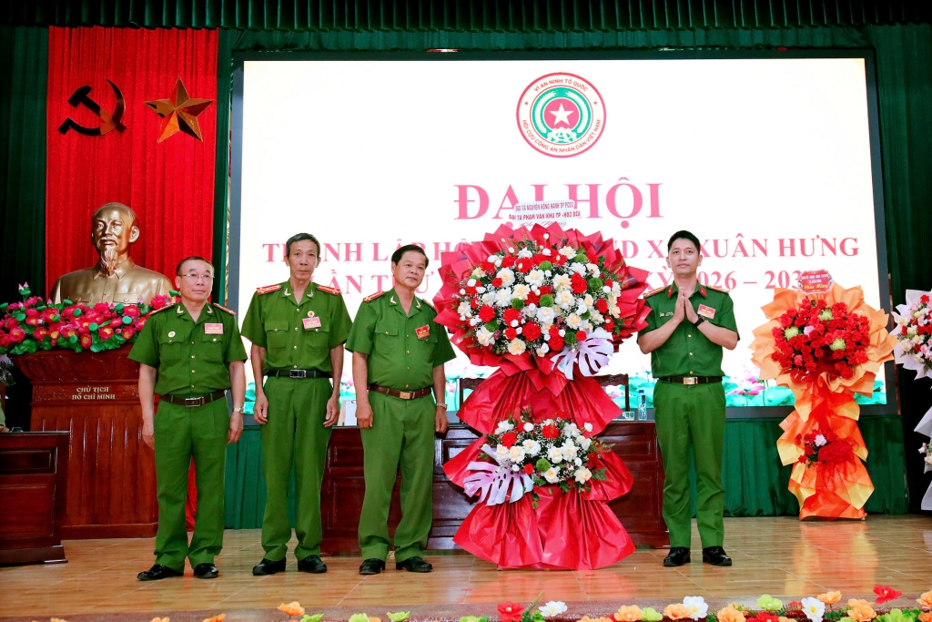 Ninh Bình: Thành lập Hội Cựu CAND xã Xuân Hưng, nhiệm kỳ 2026 - 2030