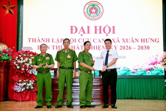 Ninh Bình: Thành lập Hội Cựu CAND xã Xuân Hưng, nhiệm kỳ 2026 - 2030