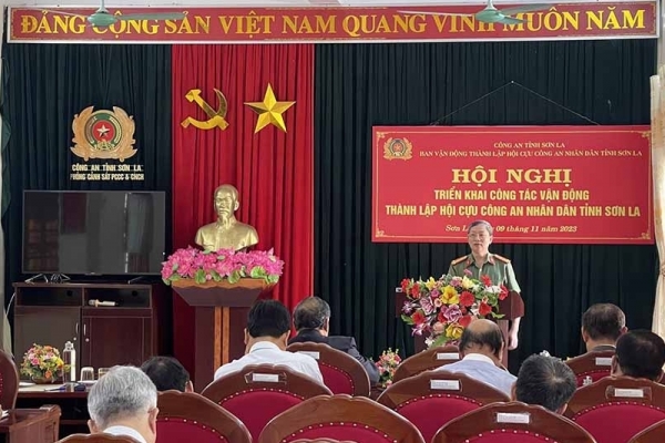 Sơn La: Thành lập Hội Cựu CAND xã Chiềng Hoa, nhiệm kỳ 2026 - 2031