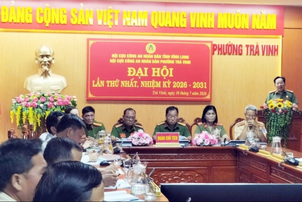 Vĩnh Long: Thành lập Hội Cựu CAND phường Trà Vinh, nhiệm kỳ 2026 - 2031