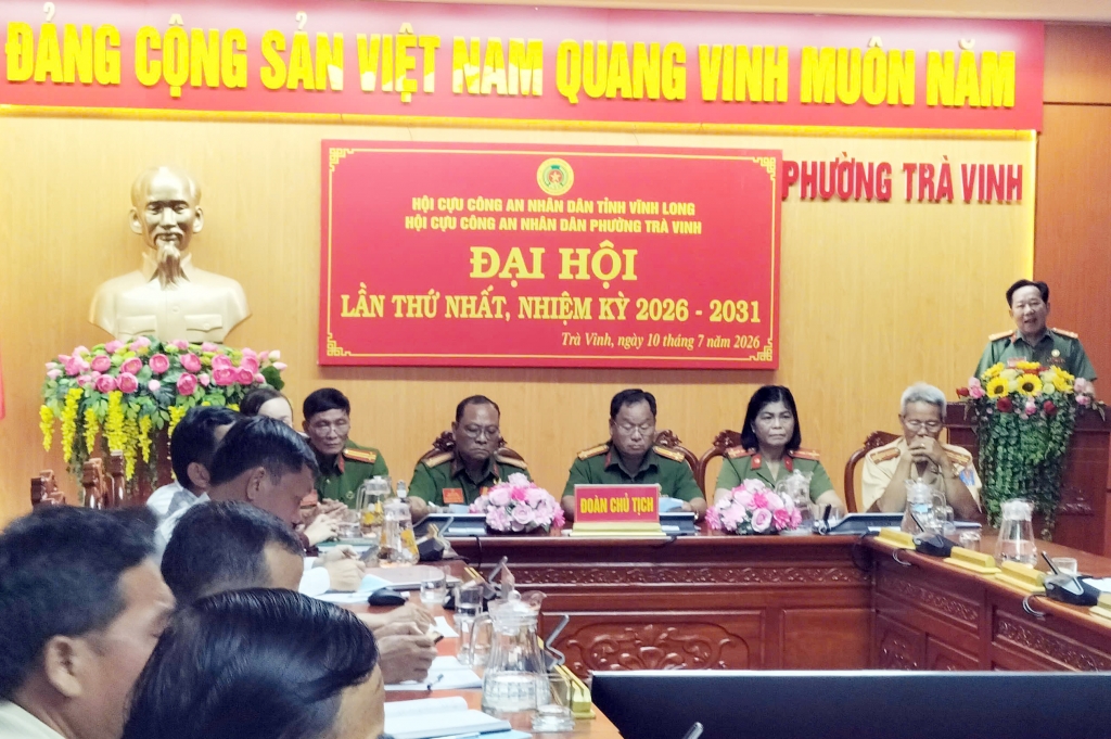 Vĩnh Long: Thành lập Hội Cựu CAND phường Trà Vinh, nhiệm kỳ 2026 - 2031