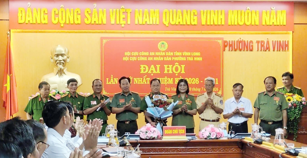Vĩnh Long: Thành lập Hội Cựu CAND phường Trà Vinh, nhiệm kỳ 2026 - 2031