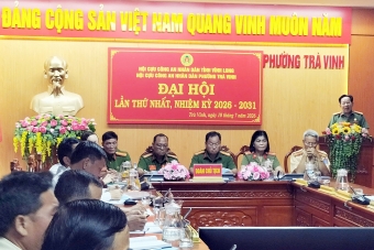 Vĩnh Long: Thành lập Hội Cựu CAND phường Trà Vinh, nhiệm kỳ 2026 - 2031