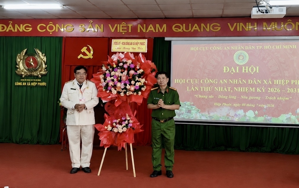 TP.HCM: Thành lập Hội Cựu CAND xã Hiệp Phước, nhiệm kỳ 2026 - 2031