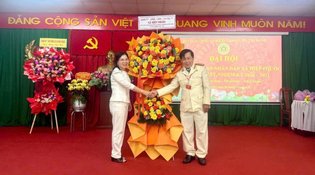 TP.HCM: Thành lập Hội Cựu CAND xã Hiệp Phước, nhiệm kỳ 2026 - 2031
