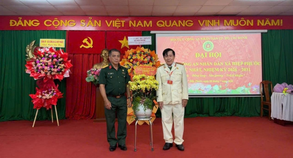 TP.HCM: Thành lập Hội Cựu CAND xã Hiệp Phước, nhiệm kỳ 2026 - 2031
