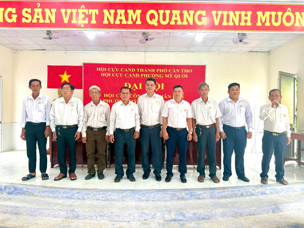 Cần Thơ: Thành lập Hội Cựu CAND phường Mỹ Quới, nhiệm kỳ 2026 - 2031