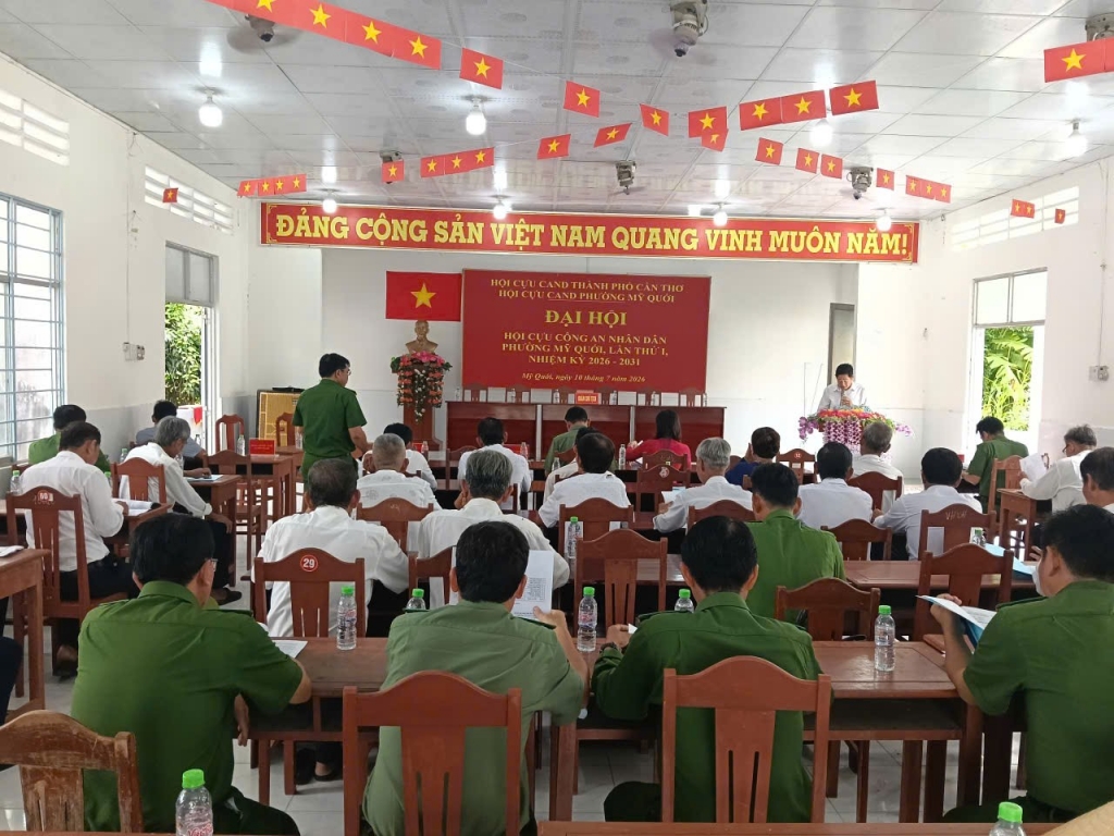 Cần Thơ: Thành lập Hội Cựu CAND phường Mỹ Quới, nhiệm kỳ 2026 - 2031