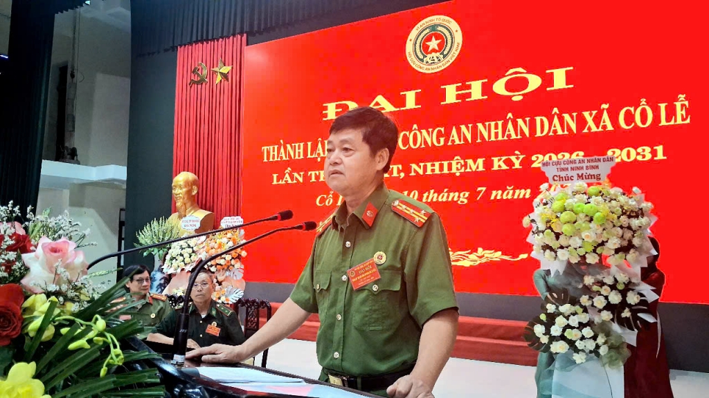 Ninh Bình: Thành lập Hội Cựu CAND xã Cổ Lễ, nhiệm kỳ 2026 - 2031