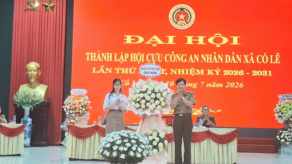 Ninh Bình: Thành lập Hội Cựu CAND xã Cổ Lễ, nhiệm kỳ 2026 - 2031