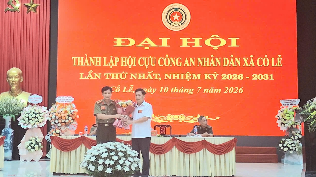 Ninh Bình: Thành lập Hội Cựu CAND xã Cổ Lễ, nhiệm kỳ 2026 - 2031