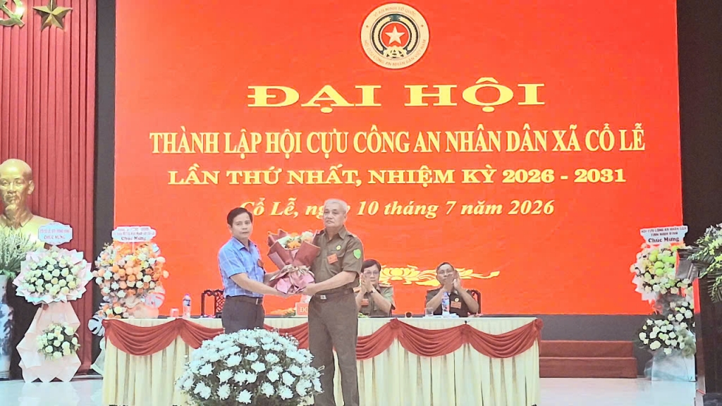 Ninh Bình: Thành lập Hội Cựu CAND xã Cổ Lễ, nhiệm kỳ 2026 - 2031 Ninh Bình: Thành lập Hội Cựu CAND xã Cổ Lễ, nhiệm kỳ 2026 - 2031