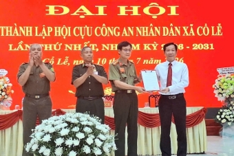 Ninh Bình: Thành lập Hội Cựu CAND xã Cổ Lễ, nhiệm kỳ 2026 - 2031