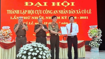 Ninh Bình: Thành lập Hội Cựu CAND xã Cổ Lễ, nhiệm kỳ 2026 - 2031
