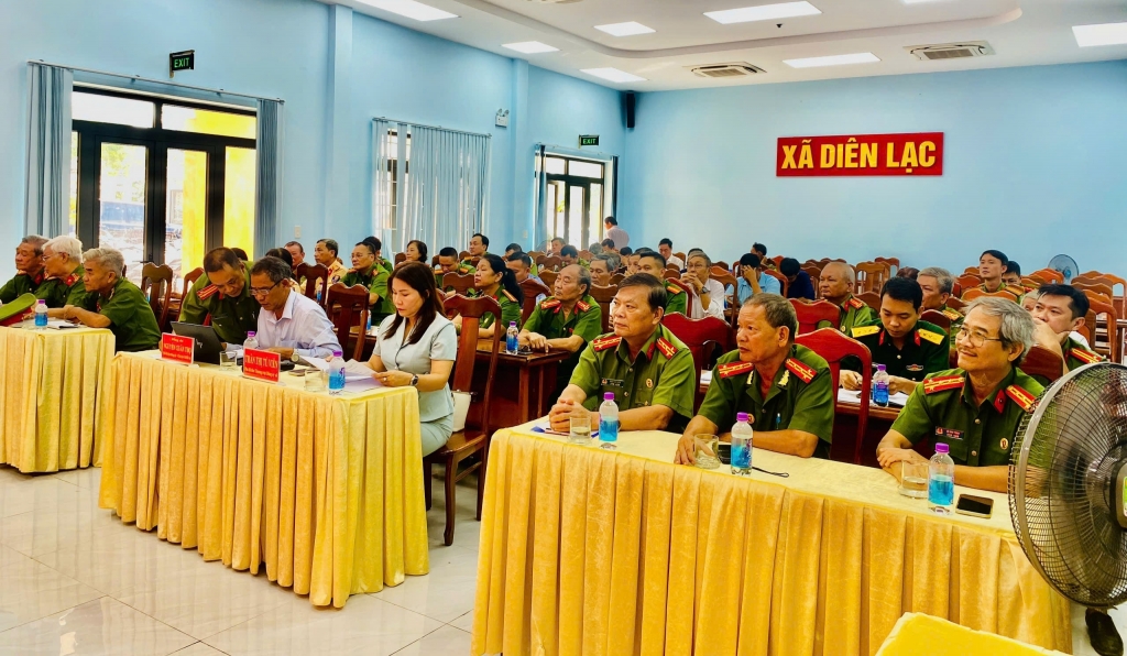 Khánh Hòa: Sáp nhập, thành lập Chi hội Cựu CAND xã Diên Lạc