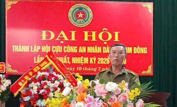 Ninh Bình: Thành lập Hội Cựu CAND xã Kim Đông, nhiệm kỳ 2026 - 2030 Ninh Bình: Thành lập Hội Cựu CAND xã Kim Đông, nhiệm kỳ 2026 - 2030