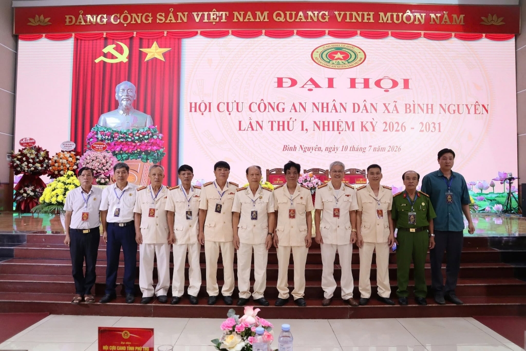 Phú Thọ: Thành lập Hội Cựu CAND xã Bình Nguyên, nhiệm kỳ 2026   2031